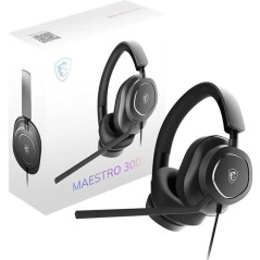 Casque Gaming filaire - MSI - Maestro 300 - Haut-parleurs néodyme 40