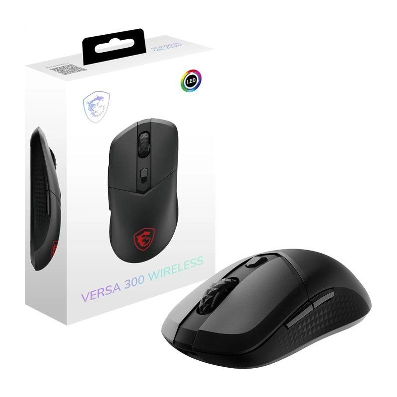 Souris gamer sans fil Bluetooth/2,4 GHz/USB - MSI VERSA 300 Wireless -