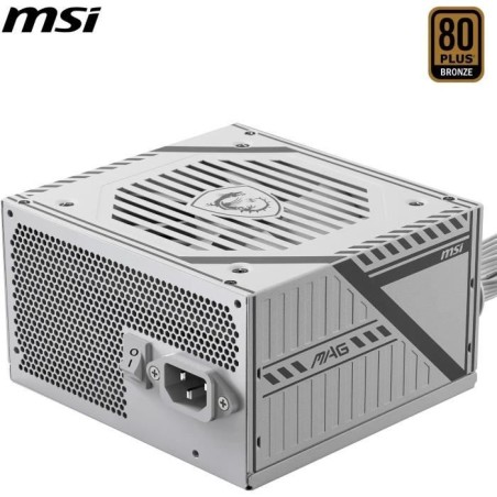 Alimentation PC - MSI - 306-7ZPAX27-HH9 - MAG A650BNL WHITE