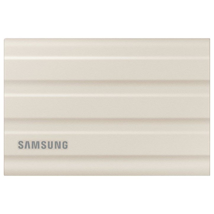 SAMSUNG - T7 Shield Beige - SSD Externe - 1 To - USB 3.2 - Vitesse lecture jusqu'a 1 050 Mo/s
