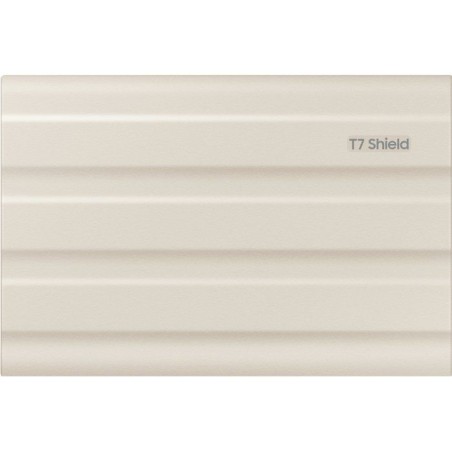 SAMSUNG - T7 Shield Beige - SSD Externe - 1 To - USB 3.2 - Vitesse lecture jusqu'a 1 050 Mo/s