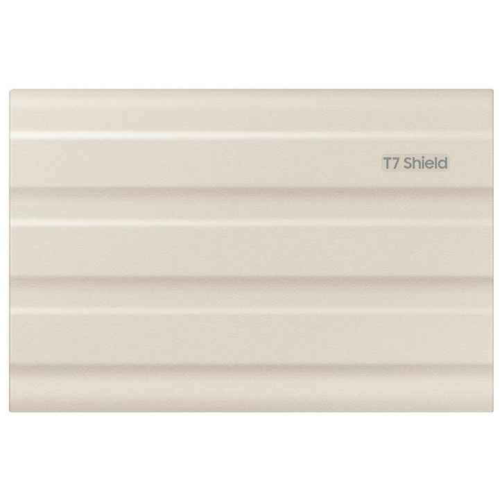SAMSUNG - T7 Shield Beige - SSD Externe - 1 To - USB 3.2 - Vitesse lecture jusqu'a 1 050 Mo/s