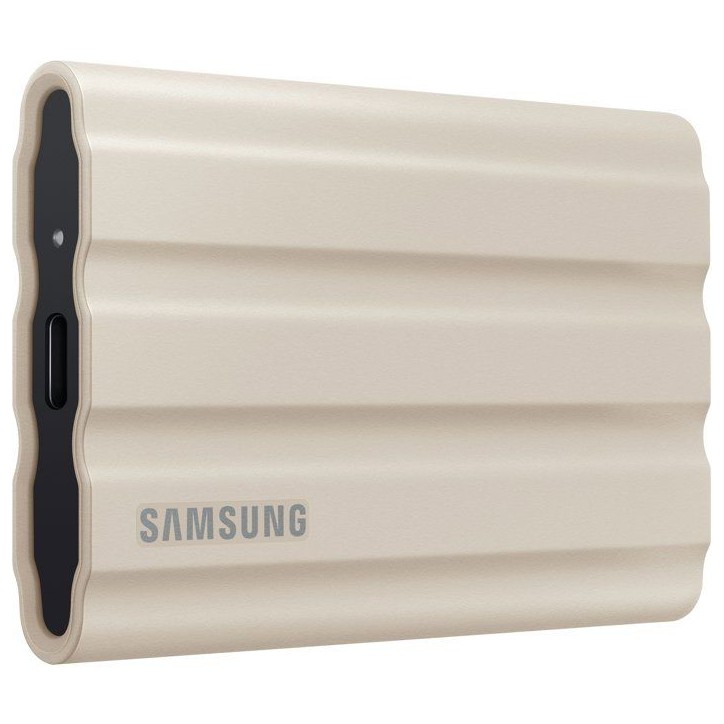 SAMSUNG - T7 Shield Beige - SSD Externe - 1 To - USB 3.2 - Vitesse lecture jusqu'a 1 050 Mo/s