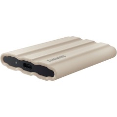 SAMSUNG - T7 Shield Beige - SSD Externe - 1 To - USB 3.2 - Vitesse lec