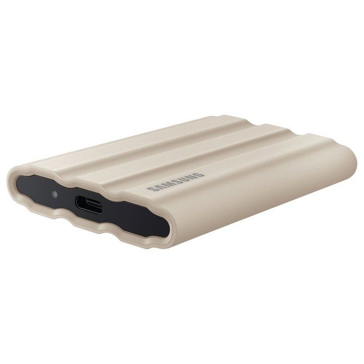 SAMSUNG - T7 Shield Beige - SSD Externe - 1 To - USB 3.2 - Vitesse lecture jusqu'a 1 050 Mo/s