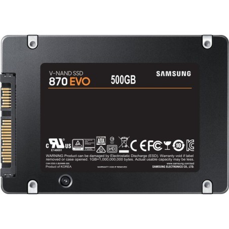 SAMSUNG - 870 EVO - SSD Interne - 250 Go - 2,5 (MZ-77E250B/EU)