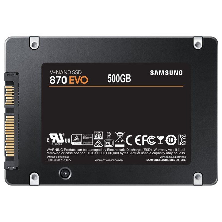 SAMSUNG - 870 EVO - SSD Interne - 250 Go - 2,5 (MZ-77E250B/EU) SAMSUNG - 870 EVO - SSD Interne - 250 Go - 2,5 (MZ-77E250B/EU)