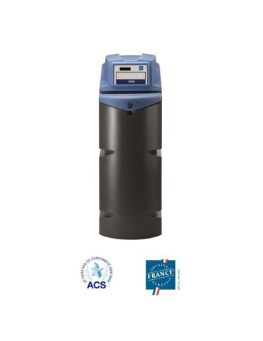 Adoucisseur d'eau - CPED - 22 L - Filtration intégrée - Protection contre calcaire, impuretés et bactéries