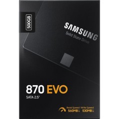 SAMSUNG - 870 EVO - SSD Interne - 250 Go - 2,5 (MZ-77E250B/EU)