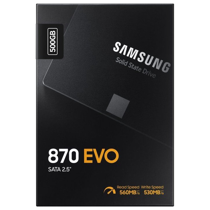 SAMSUNG - 870 EVO - SSD Interne - 250 Go - 2,5 (MZ-77E250B/EU) SAMSUNG - 870 EVO - SSD Interne - 250 Go - 2,5 (MZ-77E250B/EU)