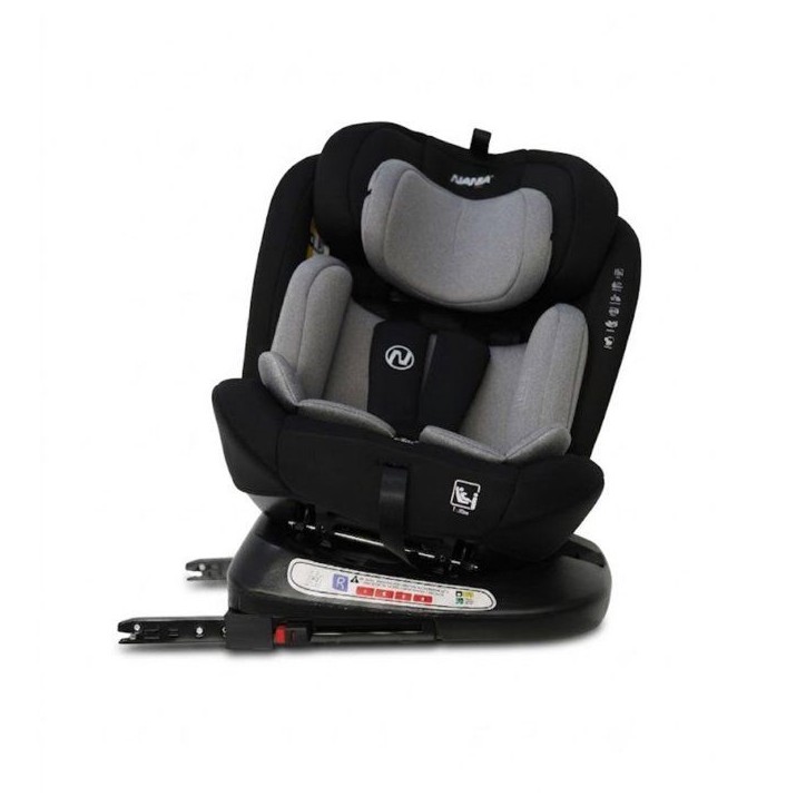Siege auto - NANIA - COMO- 40-150 cm - i-Size - pivotant 360° - inclinable - avec réducteur Siege auto - NANIA - COMO- 40-150 cm - i-Size - pivotant 360° - inclinable - avec réducteur