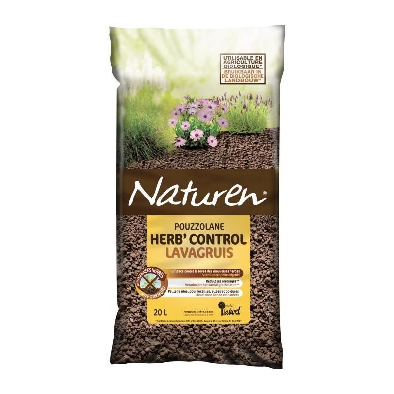 NATUREN Paillage Pouzzolane - 20L