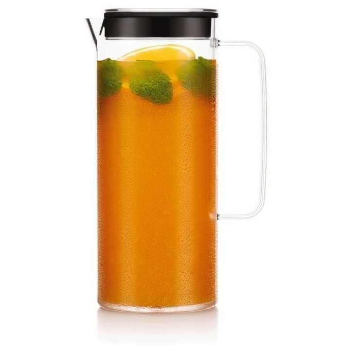 Pichet infuseur en plastique - BODUM - Melior - Couvercle - 1.2 l - Transparent