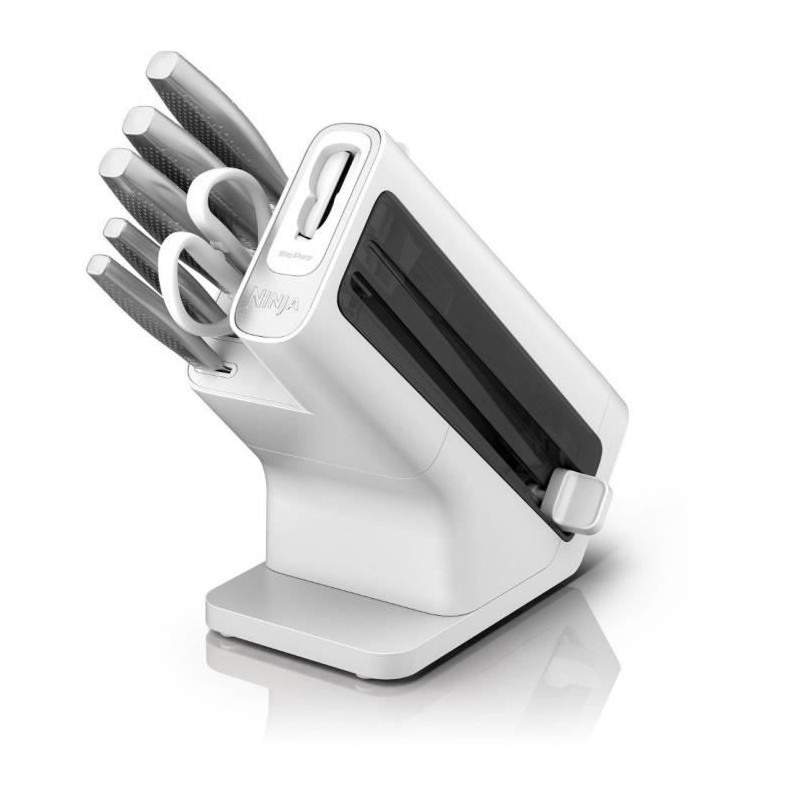 Bloc-couteaux - NINJA FOODI - StaySharp K62006EUWH - Avec affûteur -