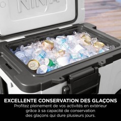 Glaciere roulante NINJA FrostVault 42 L - zone seche réfrigérée - b
