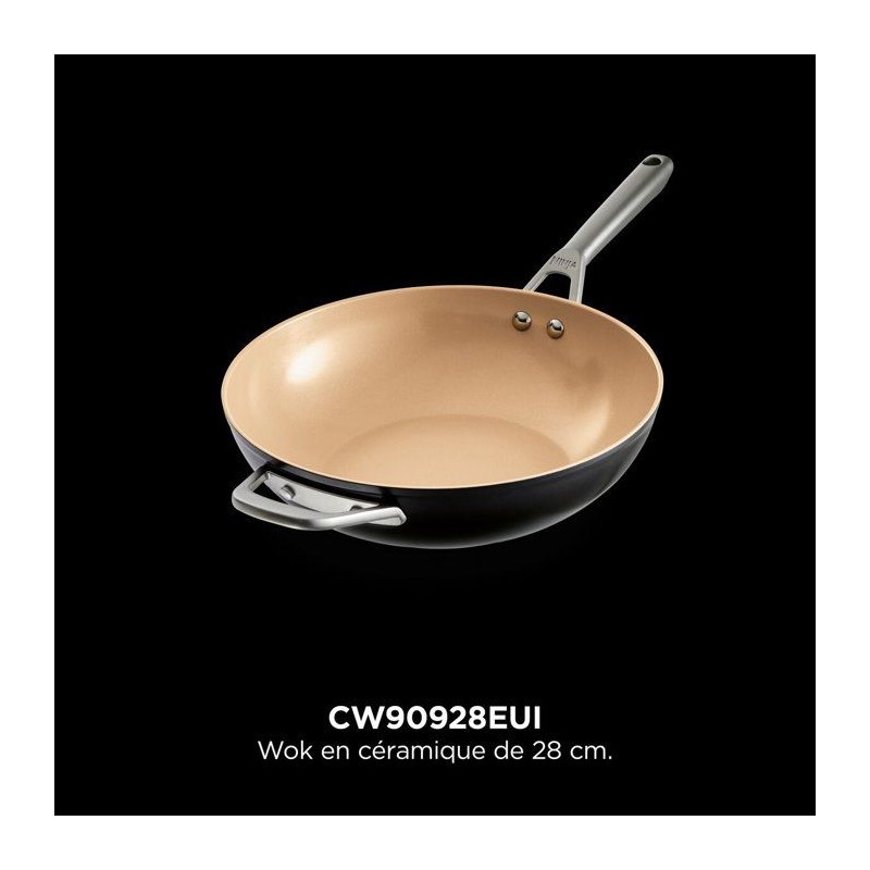Wok en céramique - Ninja - ExtendedLife CW90928EUI - 28 cm sans couve