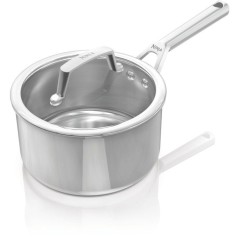 Casserole 18cm inox - Ninja EverClad - C90218EUI - 3 couches inox 18/1