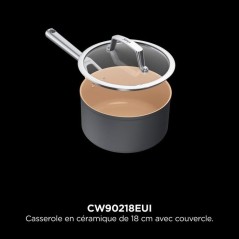Casserole en céramique - Ninja - ExtendedLife CW90218EUI - 18 cm avec