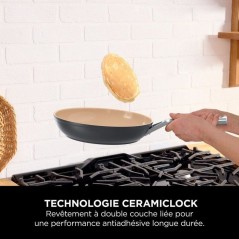 Set de 3 casseroles en céramique - Ninja - ExtendedLife CW93003EUI -