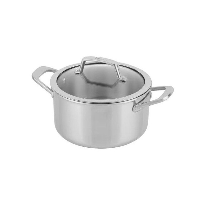 Marmite en inox - Ninja - EverClad C90422EUI - 22 cm avec couvercle -