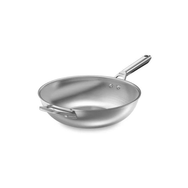 Wok en inox - Ninja - EverClad C90928EUI - 28 cm - Tri-ply, induction,