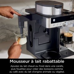 Machine a café 2en1 filtre et capsules NINJA Prestige - CFN802EU - Buse a lait intégrée - 1550W