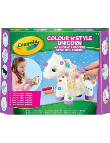 Crayola - Ma licorne a décorer - Fille - Multicolore - A partir de 4 ans