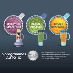 Blender - NINJA - BlendBoss DB351EUCY - 1200 W - 3 programmes - Gobele
