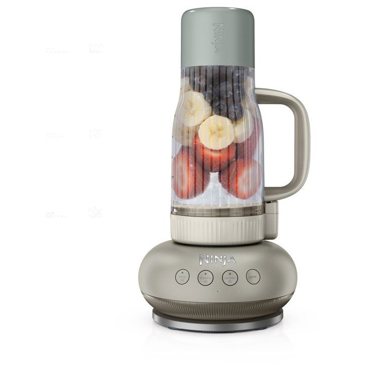 Blender - NINJA - BlendBoss DB351EUST - 1200 W - 3 programmes - Gobelet 760 ml avec poignée - Sans BPA - Minéral