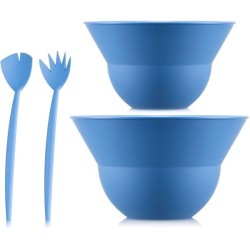 Ensemble de 2 bols 3 L et 4.9 L avec couverts a salade - BODUM - Topee