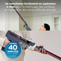 Aspirateur balai sans fil Shark PowerLite BU1621EU, léger - capteur F
