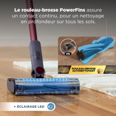 Aspirateur balai sans fil Shark PowerLite BU1621EU, léger - capteur F