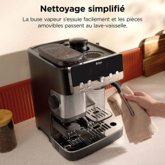 Machine a café compacte 2 en 1 NINJA Luxe - ES301EU - BaristaAssist,