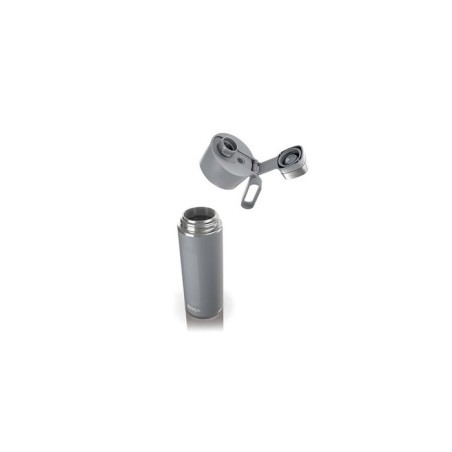 Gourde isotherme Thirsti - NINJA - Gris- 700 ml - Acier inoxydable