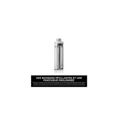 Gourde isotherme Thirsti - NINJA - Blanche - 700 ml - Acier inoxydable