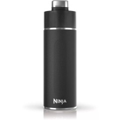 Gourde isotherme Thirsti - NINJA - Noir - 530 ml - Acier inoxydable
