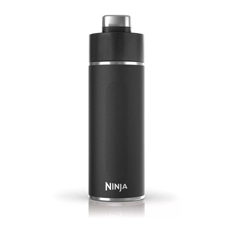 Gourde isotherme Thirsti - NINJA - Noir - 530 ml - Acier inoxydable