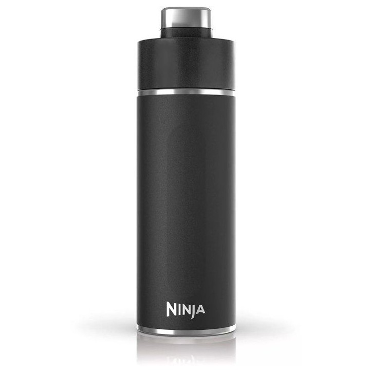 Gourde isotherme Thirsti - NINJA - Noir - 530 ml - Acier inoxydable