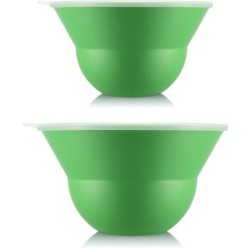 Ensemble de 2 saladiers 3 l et 4.9 l avec couvercle silicone - BODUM -