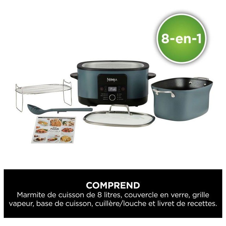 Multicuiseur NINJA - PossibleCooker - 8 L - 8 programmes - 1200 Watts