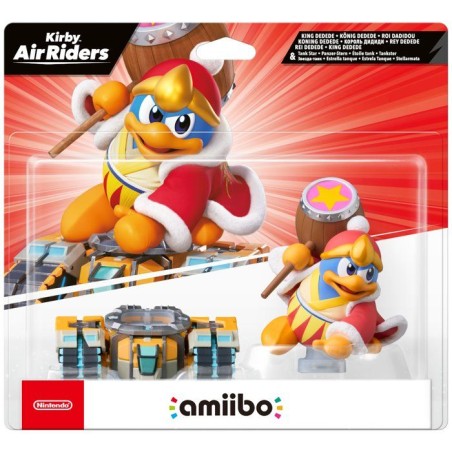 Figurine Amiibo - Roi Dadidou & Étoile Tank • Collection Kirby