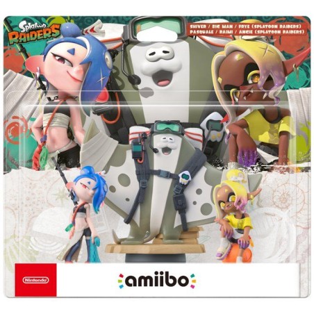 Figurine Amiibo - Pasquale, Raimi & Angie • Collection Splatoon