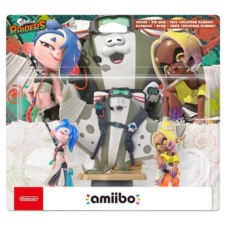 Figurine Amiibo - Pasquale, Raimi & Angie • Collection Splatoon Figurine Amiibo - Pasquale, Raimi & Angie • Collection Splatoon