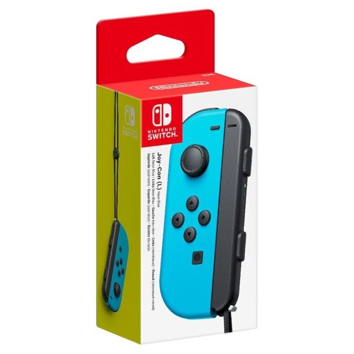 Manette Joy-Con gauche Bleu Néon pour Nintendo Switch (Batterie remplaçable) Manette Joy-Con gauche Bleu Néon pour Nintendo Switch (Batterie remplaçable)