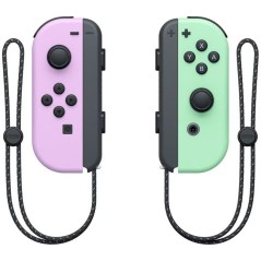 Paire de manettes Joy-Con Violet Pastel & Vert Pastel pour Nintendo Switch (Batterie remplaçable)