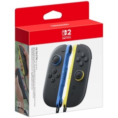 Paire de manettes Joy-Con 2 Bleu & Jaune Clair pour Nintendo Switch 2