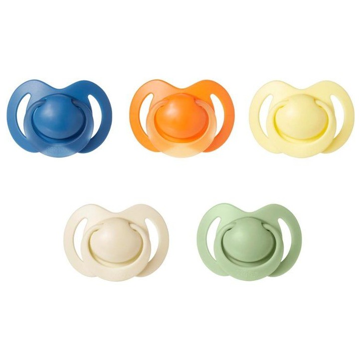 Lot de 5 sucettes orthodontiques - NUBY - Silicone - 18-36 mois - Multicolore Lot de 5 sucettes orthodontiques - NUBY - Silicone - 18-36 mois - Multicolore