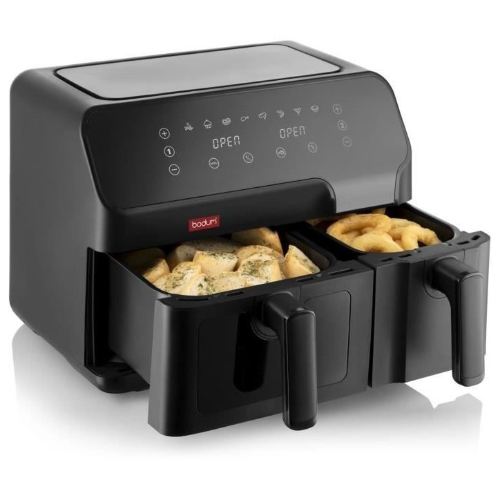Friteuse sans huile - BODUM - 4,5L - 1500 W - Noir Friteuse sans huile - BODUM - 4,5L - 1500 W - Noir