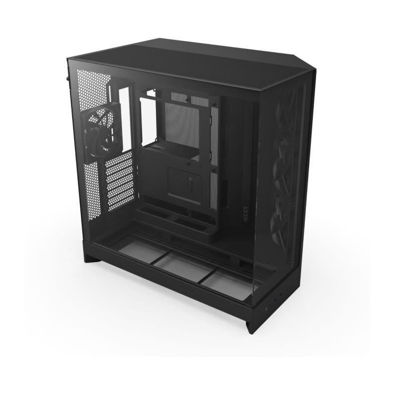 Boitier moyen-tour double chambre - NZXT - CM-H92FB-01 - H9 Flow - Noi