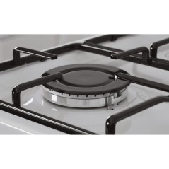 Cuisiniere gaz OCEANIC OCEACG50GW - 4 feux - L49,8 xP61 xH 86 cm - Bla